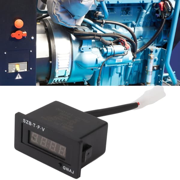 402A Digitalt Displaymåler til Benzin Diesel Generator Digital Displaymåler Generator Tilbehør 90‑250V