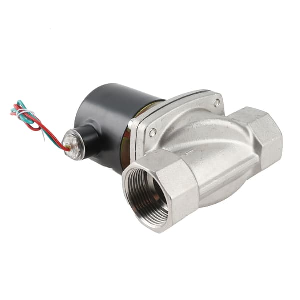 Magnetventil NC Direktevirkende 220V AC Rustfrit Stål Fittings