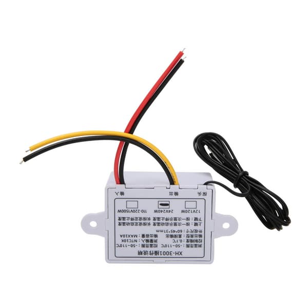 XH-W3001 Digital termostatregulator 24V 240W med vattentät NTC-sensorprob