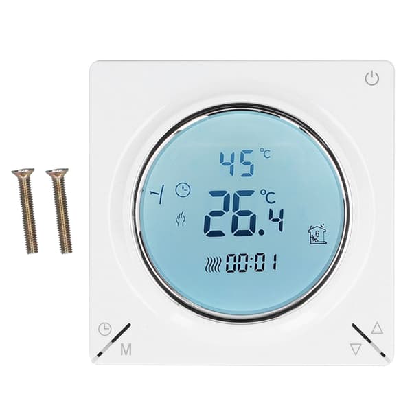 Smart Termostat Hurtig Respons Pålidelig Sensor Anti-Interferens LCD-skærm til Hjemmet