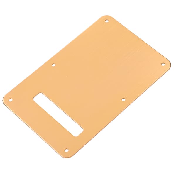 Plektrumskydd Tremolo Cavity Cover Bakplatta för ST Style Elgitarr (Guld)
