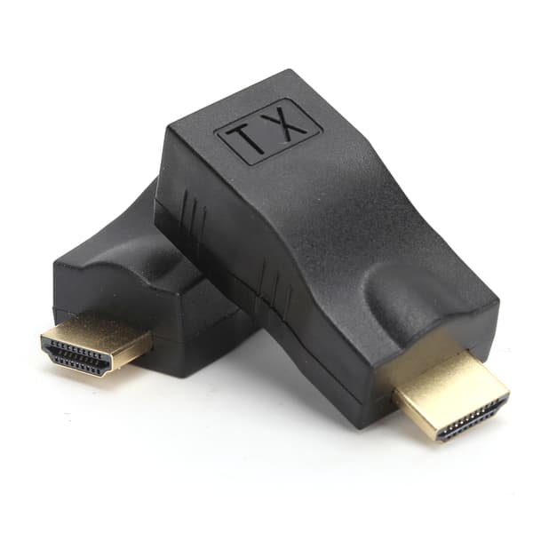 High Definition Multimedia Interface–RJ45-sovitinlaajennin verkkoliitin Cat5e Cat6