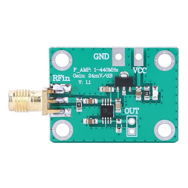 AD8310 RF Loggdetektor 1-440MHz Effektmätarmodul, Elektronisk Komponent