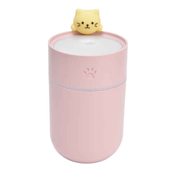 260 ml bærbar USB-luftfugter med LED-natlys til hjemmekontorbord