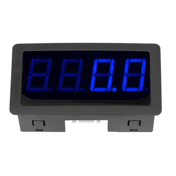 4 Digital LED Tachometer RPM Speed Meter Hall Nærhedskontakt Sensor NPN (Blå)