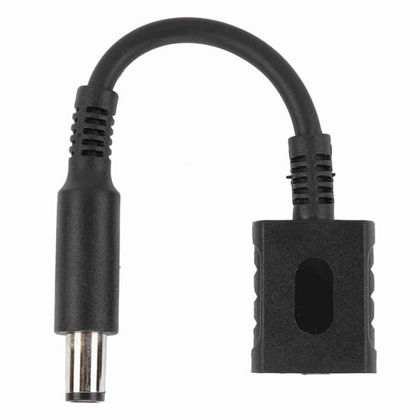 DC strømadapterstik 4,5 x 3 mm hun til 7,4 x 5,0 mm han, passer til Hp