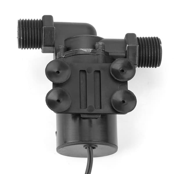 Mini DC børsteløs vandpumpe til solvandvarmer 12V 0-80℃