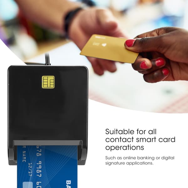 USB2.0 multifunktions smartkortlæser til M2 / MS / Bank / ID / SIM-hukommelse / CAC-kort