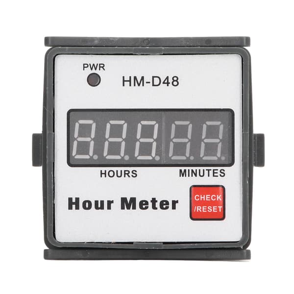 Timräknare Digital Display 0‑999.99h Timer Timräknare AC 220V för Motorutrustning