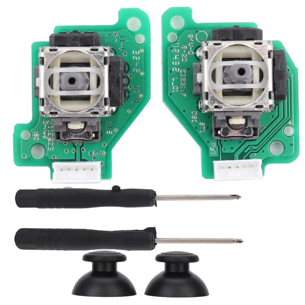 Erstatning 3D Analog Joystick Sensor Modul Potentiometer Tommelfinger Sticks Sæt til WII U