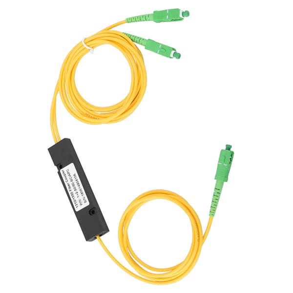SC APC 1X2 PLC Singlemode Fiberoptisk Splitter SC/UPC PCL Splitter