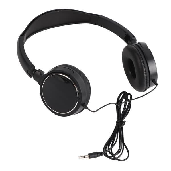 Vikbart Kompakt Trådbundet Headset Stereo HiFi Musik Hörlurar