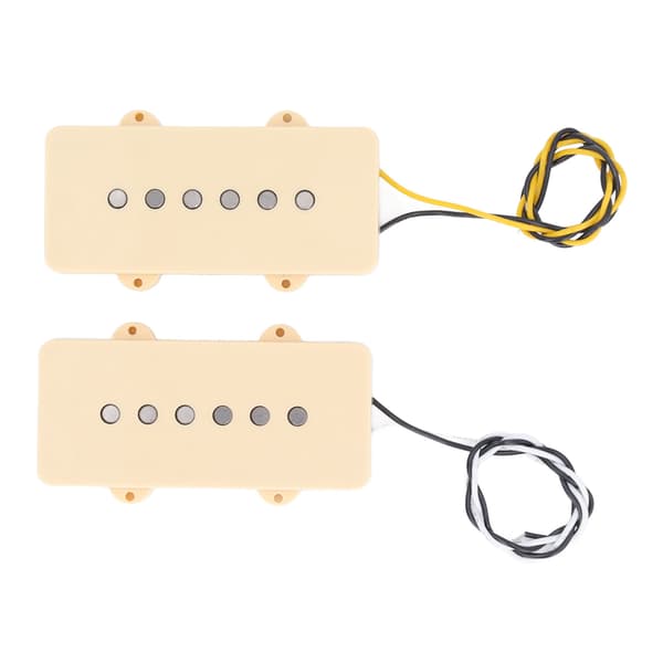 2 stk. elguitar pickup sæt Alnico 5 klar lyd single coil pickup sæt til Jazzmaster