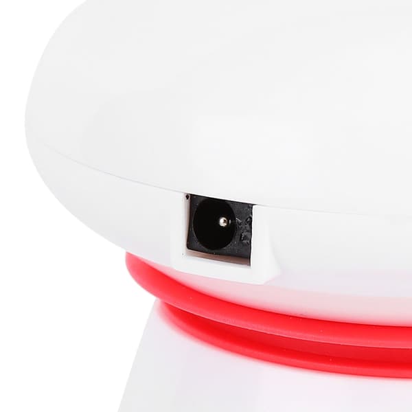 Elektronisk USB Håndholdt Mini Kropsmassager Blid Vibrationsmassager med LED-lys