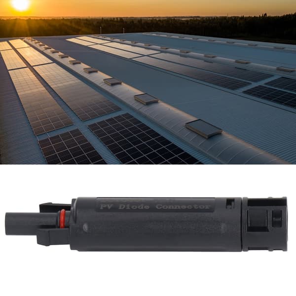 1000V DC Anti-Reverse Solar Sikringsstik Fotovoltaisk Solar Diode Stik til Solcelleanlæg 15A