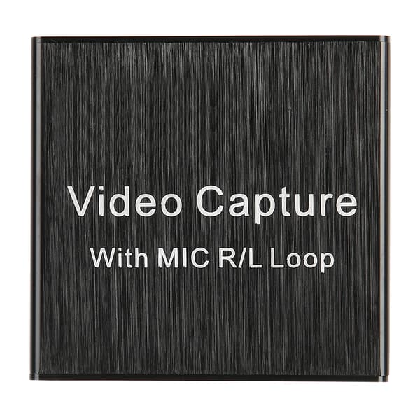 Videoinspelningskort USB2.0 HDMI Loop-Out Stöd 4K Elektronisk Utrustning 0.4a 5V DC