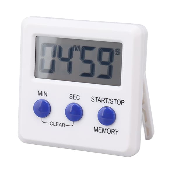 Digital Timer Inlärning Sport Elektronisk Timer Enkel Timer för Hem Kök Träning Lekstund