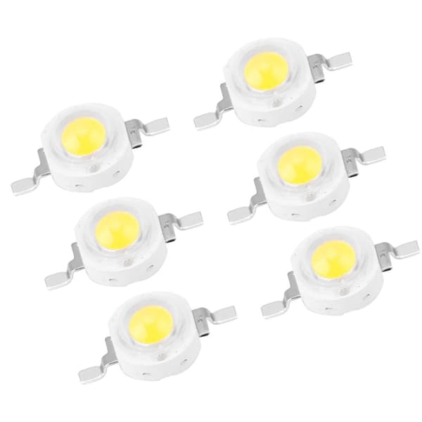 1W High Power LED-perler Lysdiode-chips SMD til DIY-belysningsarmaturer Hvid