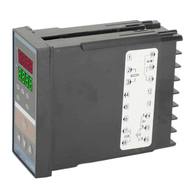 Digital PID-termostatregulator, exakt 220VAC SSR-relä, LED-display, exakt temperaturreglering
