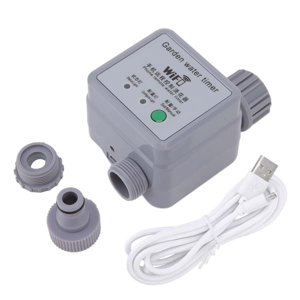 Smart Sprinkler Timer Automatisk Vandingscontroller USB-drevet Vandingsenhed til Terrasser Haver