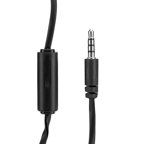 Sammenfoldeligt kablet stereoheadset Børnehovedtelefon med mikrofon til smartphone-tablet Rød