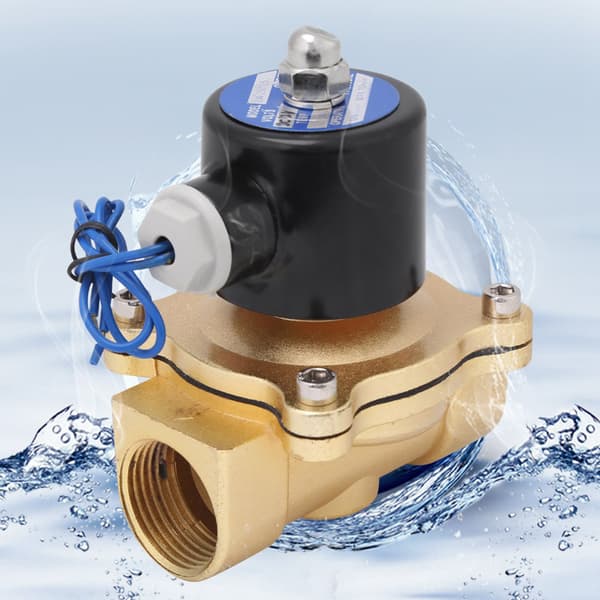 DC12V R1 DN25 Normalt stängd magnetventil i zinklegering för vatten, luft, olja