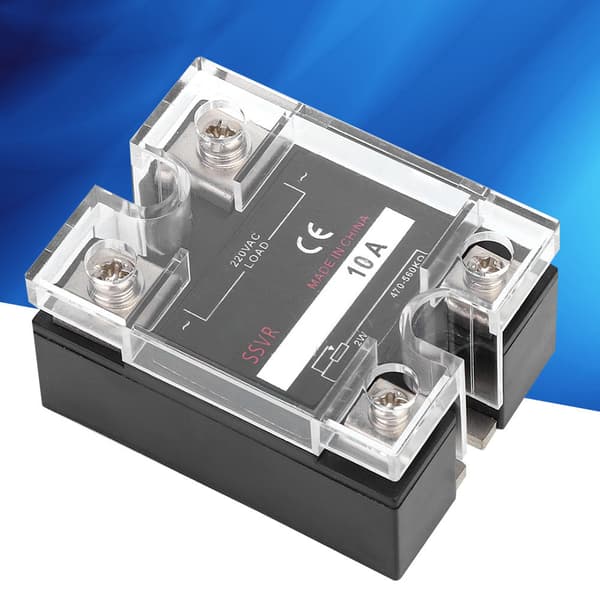 Solid State Spänningsregulator Enfas SSVR 470-560KΩ 220VAC 10A Lastregulator