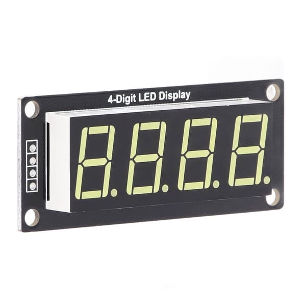 4st 4-bitars 7-segments LED-displaymoduler 0,56\" Röd PCB Klockkit MRA172C