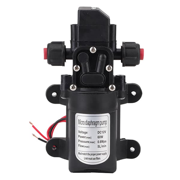 DC 12V Vattenpump Högtryck 116Psi Självsugande Husvagn Camping Båt