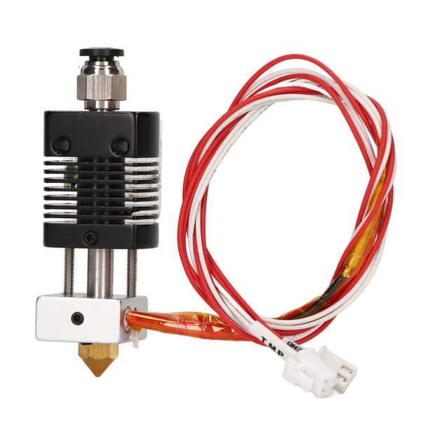 3D Printer Hotend Kit 24V 40W Varmepatron 0,4 mm Messingdyse Aluminiumsblok til ET4