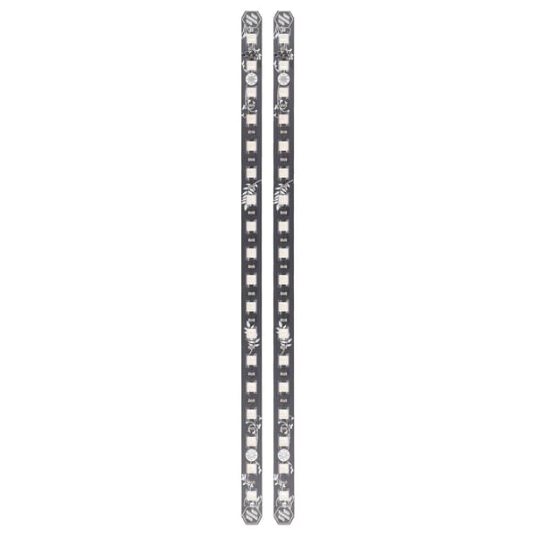 2 stk. 270 mm 3D-printer LED-lysstribe farvet printkort 3D-printerlampe til VORON 2.4 DC5V