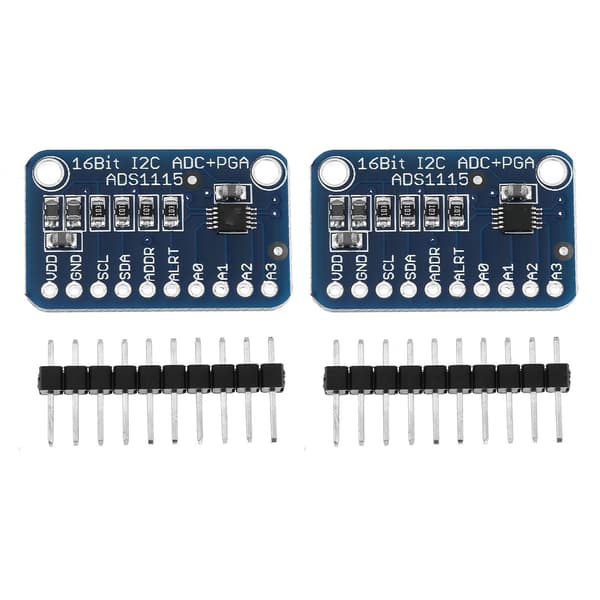 2-pack ADC 16-bit I2C ADC Dev Board Analog-Digital Converter Module för Arduino