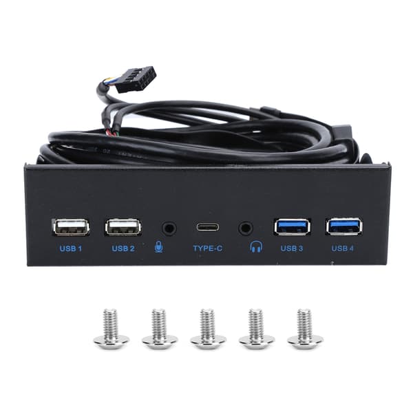 2 porte USB 3.0 + 2 porte USB 2.0 High Definition Audio Interface til computer