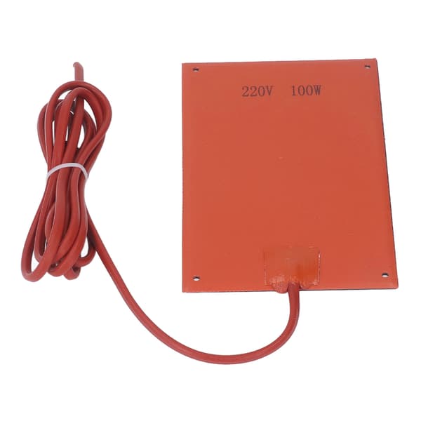 Motorvarmerpude Silikonegummi Bundkarvarmer 220V 100W til Vinter