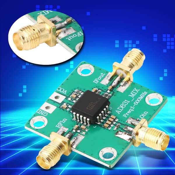 RF-modul Transceiver Enkelchip RF-förstärkare 0,1-500MHz Strömförsörjningstillbehör