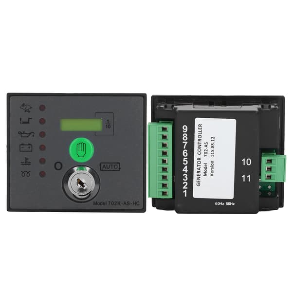Genset Auto Start Controller Unit 8-35VDC, LCD Display LED Light, Generator Control Module