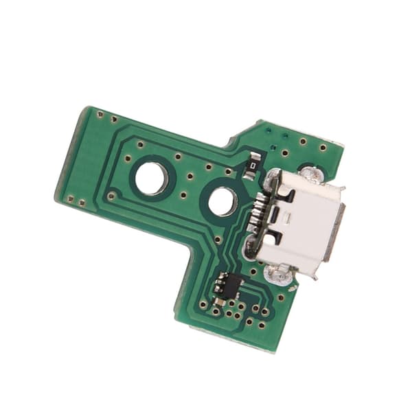 Udskiftning USB-opladningsport-stikplade til Sony Playstation 4 PS4-spilcontroller