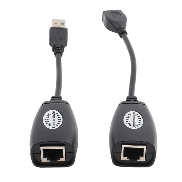 USB 2.0 til RJ45 Ethernet-forlængeradapterkabel med ledning til OS X