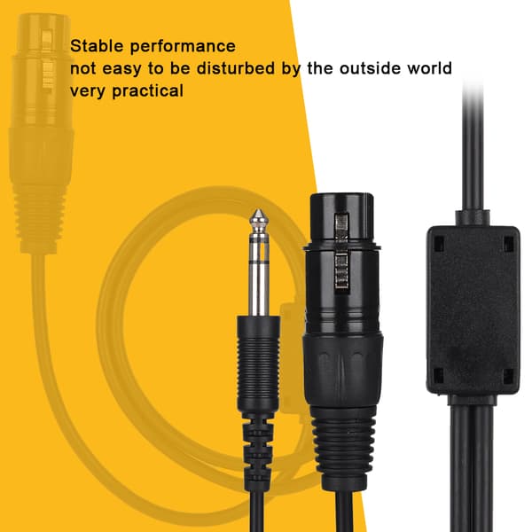 Til Airbus XLR til GA dobbeltstik 5-bens headsetadapterkabel Luftfartshovedtelefonkabel