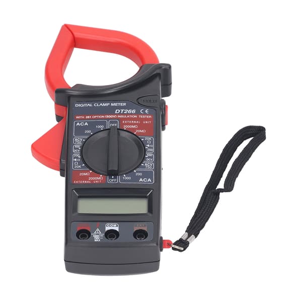 Digital klämmätare Multifunktionell AC DC Voltmeter Smart Strömtestare Multimeter NCV för mätning