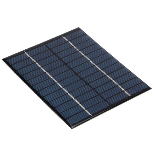 2W 12V DIY Polykristallin Kisel Solpanel Modul för Solljus Vetenskapsprojekt Laddning