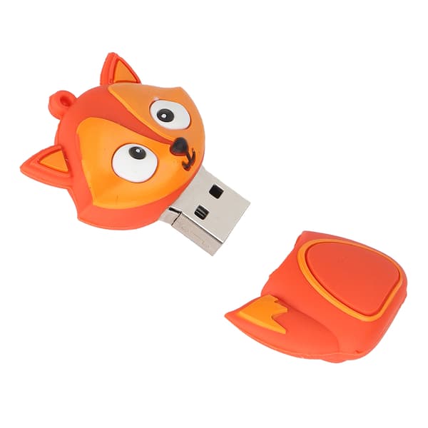 USB-minne Söt tecknad djur USB2.0 minnessticka Pendrive för barn studenter presenter 128GB