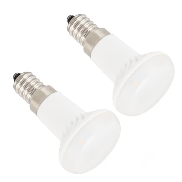 2 stk. LED-pære E14 3W 220V Varm belysning LED-lampe Energibesparende til hjemmebar