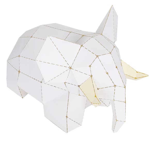 Boardattack Papercraft Kit USB-driven DIY Handgjorda Pedagogiska Leksaker för Barn