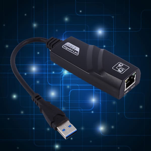 SuperSpeed USB 3.0 til RJ45 Gigabit Ethernet Netværksadapter Kablet LAN til MacBook