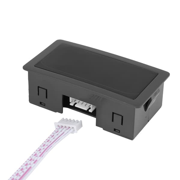 4 Digital LED Tachometer RPM Speed Meter Hall Nærhedskontakt Sensor NPN (Blå)