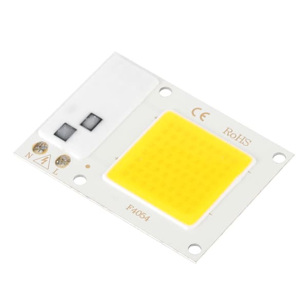 20W 220V High Power COB LED Chip Lyskilde Varm Hvid Tilbehør