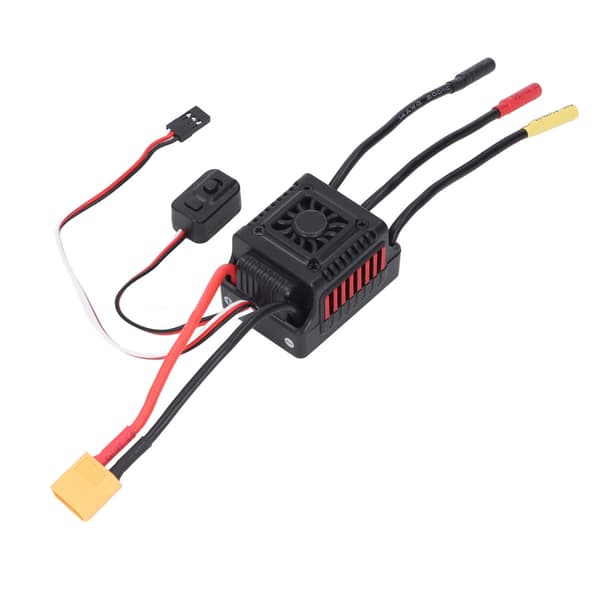 45A Børsteløs ESC Elektronisk Hastighedsregulator til 1/10 RC Bil, Universal Pasform