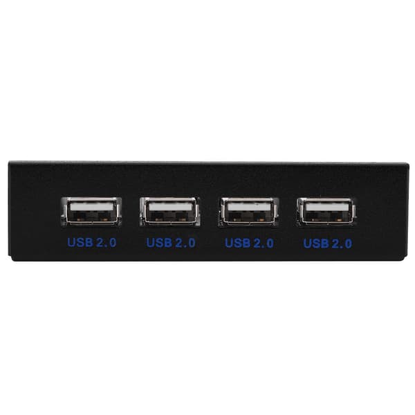 USB2.0 Floppy Frontpanel 3.5'' Floppy Bay 9-stifts till 4-gränssnitt USB 2.0 HUB