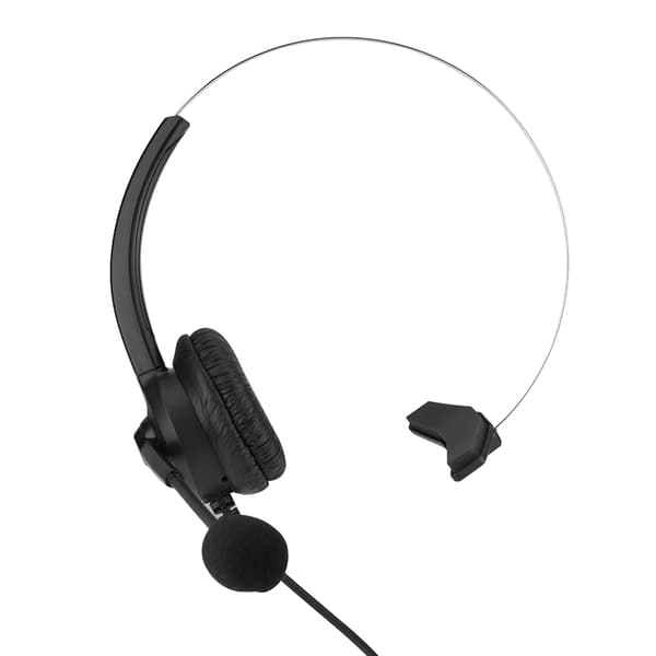 Støjreducerende Call Center Headset Komfortabelt Telefonheadset - 3.5mm Stik